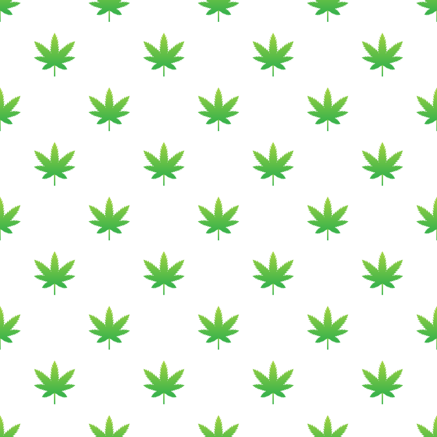 Creative cannabis leaf vector logo icon. Template for CBD Ca